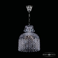 Светильник подвесной хрустальный Bohemia Crystal 14781/25 Ni R