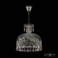 Светильник подвесной хрустальный Bohemia Crystal 14781/30 G Leafs K801