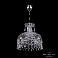 Светильник подвесной хрустальный Bohemia Crystal 14781/30 Ni Drops