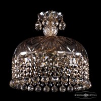 Светильник подвесной хрустальный Bohemia Crystal 14781/35 G Balls M721