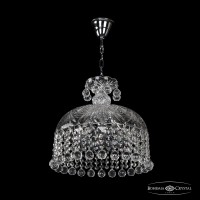Светильник подвесной хрустальный Bohemia Crystal 14781/35 Ni Balls