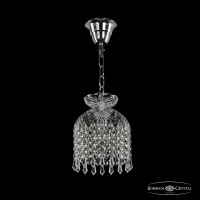Светильник подвесной хрустальный Bohemia Crystal 14783/16 Ni Drops