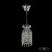 Светильник подвесной хрустальный Bohemia Crystal 14783/16 Ni R