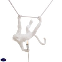                                                                  Подвесной светильник Seletti                                        <span>The Monkey Lamp Swing White</span>                  