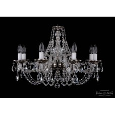 Подвесная люстра хрустальная Bohemia Crystal 1606/8/240/NB Подвесная люстра хрустальная Bohemia Crystal 1606/8/240/NB