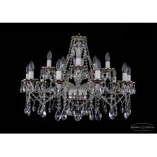 Подвесная люстра хрустальная Bohemia Crystal 1613/10+5/300/NB Подвесная люстра хрустальная Bohemia Crystal 1613/10+5/300/NB