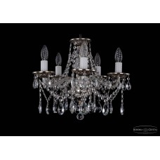Подвесная люстра хрустальная Bohemia Crystal 1613/5/141/NB Подвесная люстра хрустальная Bohemia Crystal 1613/5/141/NB