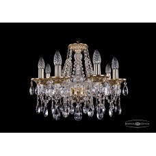 Подвесная люстра хрустальная Bohemia Crystal 1613/8/165/G