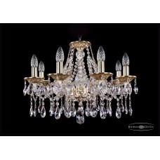 Подвесная люстра хрустальная Bohemia Crystal 1613/8/200/G Подвесная люстра хрустальная Bohemia Crystal 1613/8/200/G