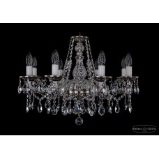Подвесная люстра хрустальная Bohemia Crystal 1613/8/220/NB Подвесная люстра хрустальная Bohemia Crystal 1613/8/220/NB
