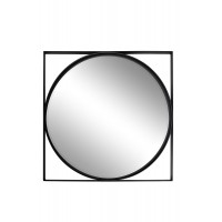 Зеркало квадратное в черной раме 19-OA-6321 Garda Decor
