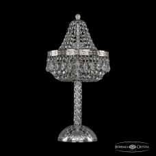 Лампа настольная хрустальная Bohemia Crystal 19011L4/H/25IV Ni