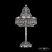 Лампа настольная хрустальная Bohemia Crystal 19011L4/H/25IV Ni