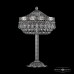 Лампа настольная хрустальная Bohemia Crystal 19011L6/25IV Ni