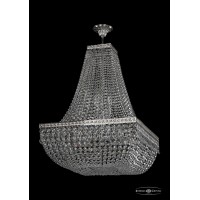 Люстра потолочная хрустальная Bohemia Crystal 19012/H2/55IV Ni