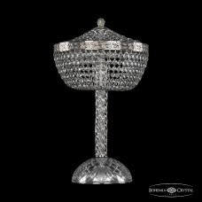 Лампа настольная хрустальная Bohemia Crystal 19051L4/25IV Ni