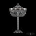 Лампа настольная хрустальная Bohemia Crystal 19051L6/25IV Ni