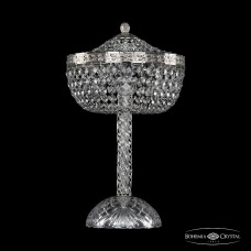 Лампа настольная хрустальная Bohemia Crystal 19111L4/25IV Ni