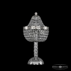 Лампа настольная хрустальная Bohemia Crystal 19111L4/H/20IV Ni
