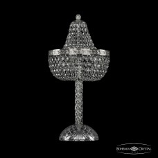 Лампа настольная хрустальная Bohemia Crystal 19111L4/H/25IV Ni