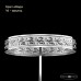 Лампа настольная хрустальная Bohemia Crystal 19111L6/H/20IV Ni