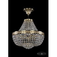 Люстра потолочная хрустальная Bohemia Crystal 19281/H1/35IV G