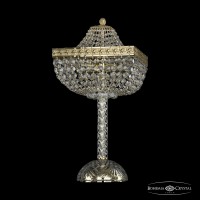Лампа настольная хрустальная Bohemia Crystal 19282L4/H/25IV G
