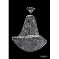 Люстра потолочная хрустальная Bohemia Crystal 19322/H2/35IV Ni