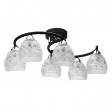 Светильник IDLamp 381/6PF-Blackchrome