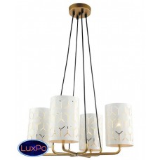 Люстра подвесная Lumien Hall АВРИЛ 4004/4P-GD-WT Люстра подвесная Lumien Hall АВРИЛ 4004/4P-GD-WT