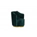 Кресло вращающееся зеленое велюровое 48MY-2573 GRN GLD Garda Decor