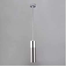 Светильник подвесной Eurosvet Double Topper 50135/1 LED хром/черный жемчуг 12W Светильник подвесной Eurosvet Double Topper 50135/1 LED хром/черный жемчуг 12W