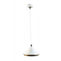 Лампа потолочная металлическая белая 60GD-9310P/1W Garda Decor