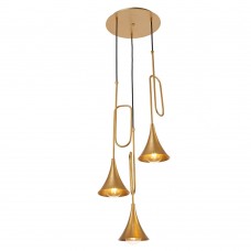Люстра подвесная Mantra Jazz Pintura Oro 6351 Люстра подвесная Mantra Jazz Pintura Oro 6351