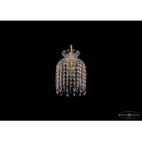 Хрустальный Подвесной светильник Bohemia Crystal 7710 7710/15/G/Drops