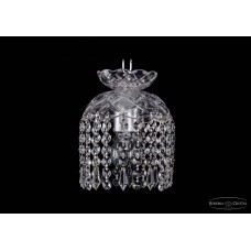 Хрустальный Подвесной светильник Bohemia Crystal 7710 7710/15/Ni/Drops