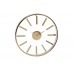 Часы настенные круглые золотые 79MAL-5710-46G Garda Decor