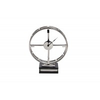 Часы настольные круглые на подставке 79MAL-5794-38NI Garda Decor