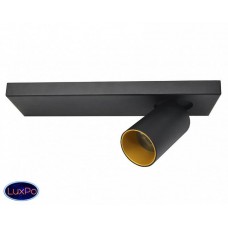 Светильник настенно-потолочный Lumien Hall КАЙЛ 8002/1W-BK-GD