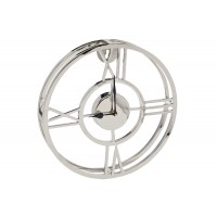 Часы настенные металлические круглые хром 94PR-22153 Garda Decor
