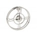 Часы настенные металлические круглые хром 94PR-22153 Garda Decor