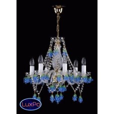 Подвесная люстра хрустальная ArtGlass ADINA VI COLOR Подвесная люстра хрустальная ArtGlass ADINA VI COLOR