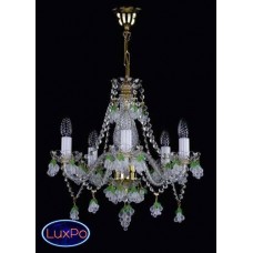 Подвесная люстра хрустальная ArtGlass ADINA VI WHITE Подвесная люстра хрустальная ArtGlass ADINA VI WHITE