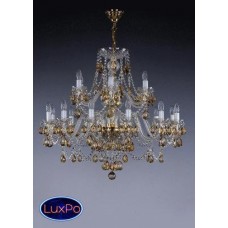 Подвесная люстра хрустальная ArtGlass ANDREA XVIII COLOR Подвесная люстра хрустальная ArtGlass ANDREA XVIII COLOR