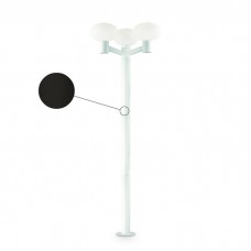 Столб уличный Ideal lux Armony Pt3 Nero 147420