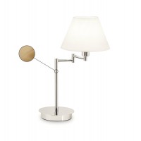 Лампа настольная Ideal lux Beverly Tl1 Ottone Satinato 140322