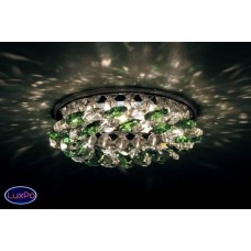 Встраиваемый светильник Donolux DL061.02.1/8 Crystal/Emerald Встраиваемый светильник Donolux DL061.02.1/8 Crystal/Emerald