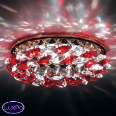 Встраиваемый светильник Donolux DL061.79.1/6 Crystal/Red Встраиваемый светильник Donolux DL061.79.1/6 Crystal/Red