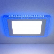 Точечный светильник Elektrostandard DLS024 10W 4200K подсветка Blue Tomikom