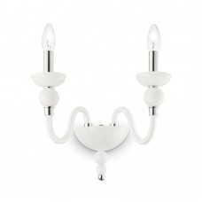 Бра Ideal lux Doge Ap2 Bianco 113654